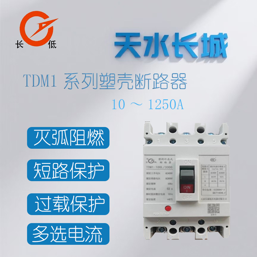 TDM1系列塑殼式斷路器